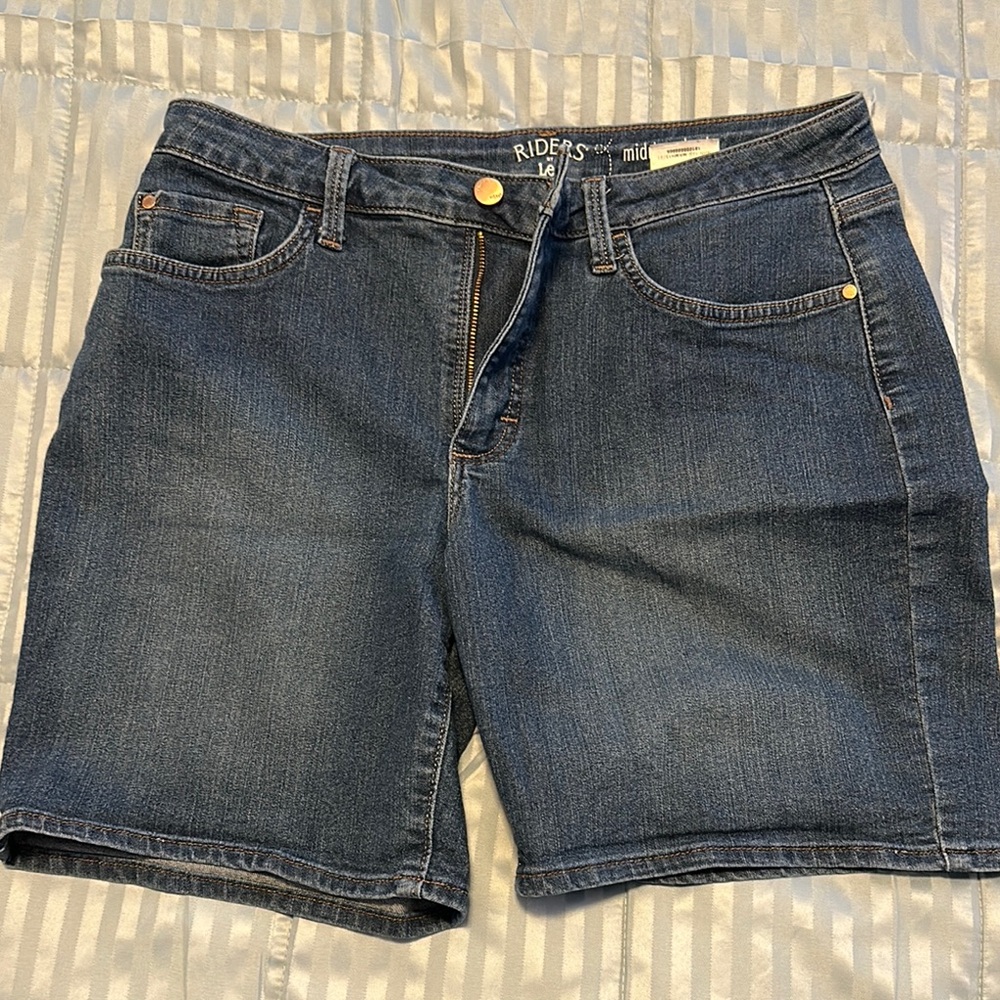 Riders by Lee Dark Blue Denim Shorts